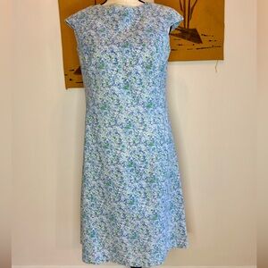 Vintage 1960s floral dress